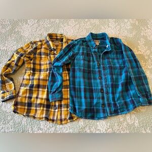 Kids Duluth Flannel Shirts (2)